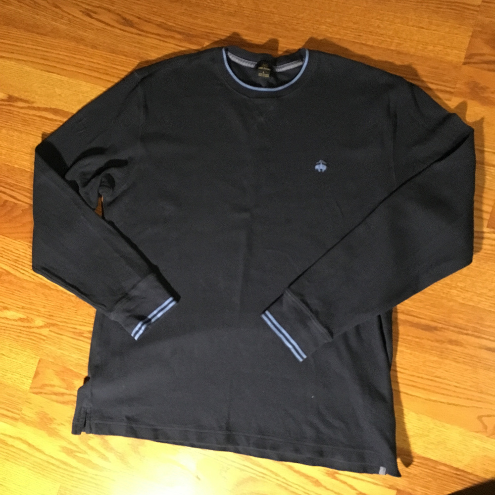 "346" Brooks Brothers Dark Blue Large Crewneck